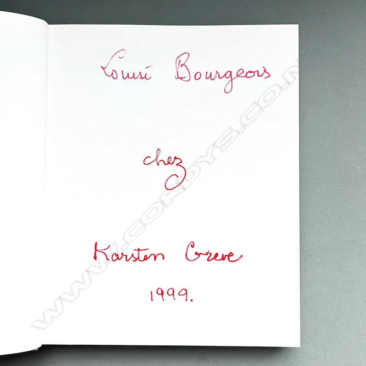 LOUISE BOURGEOIS CHEZ KARSTEN GREVE Image 1++